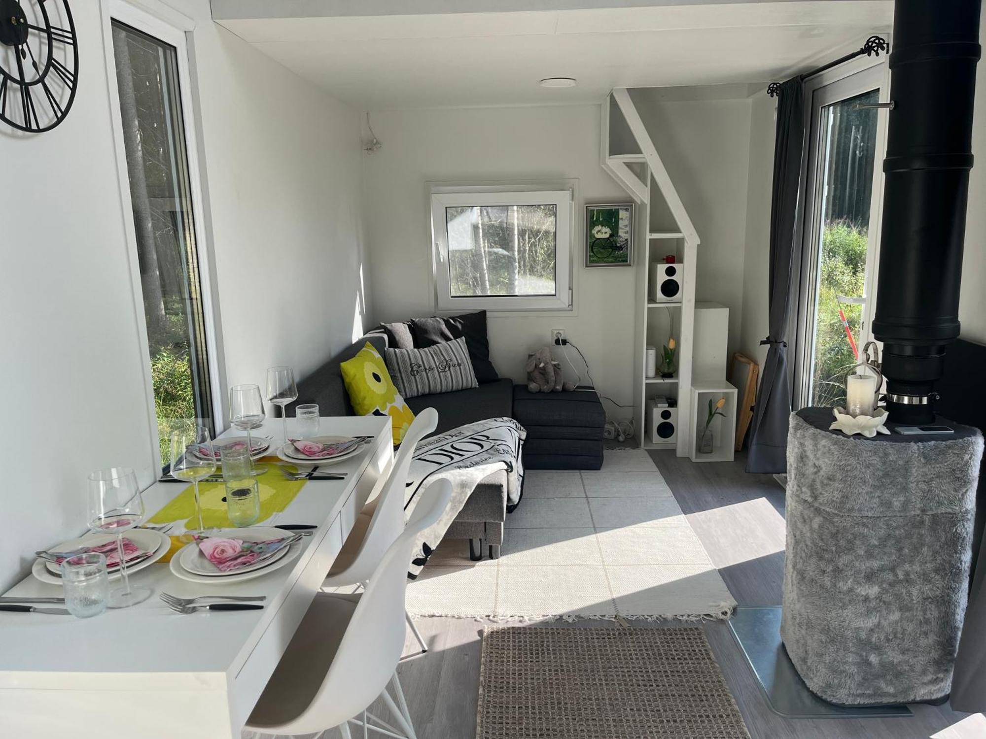 Luxus Tiny House Saagala Villa Tornio Buitenkant foto