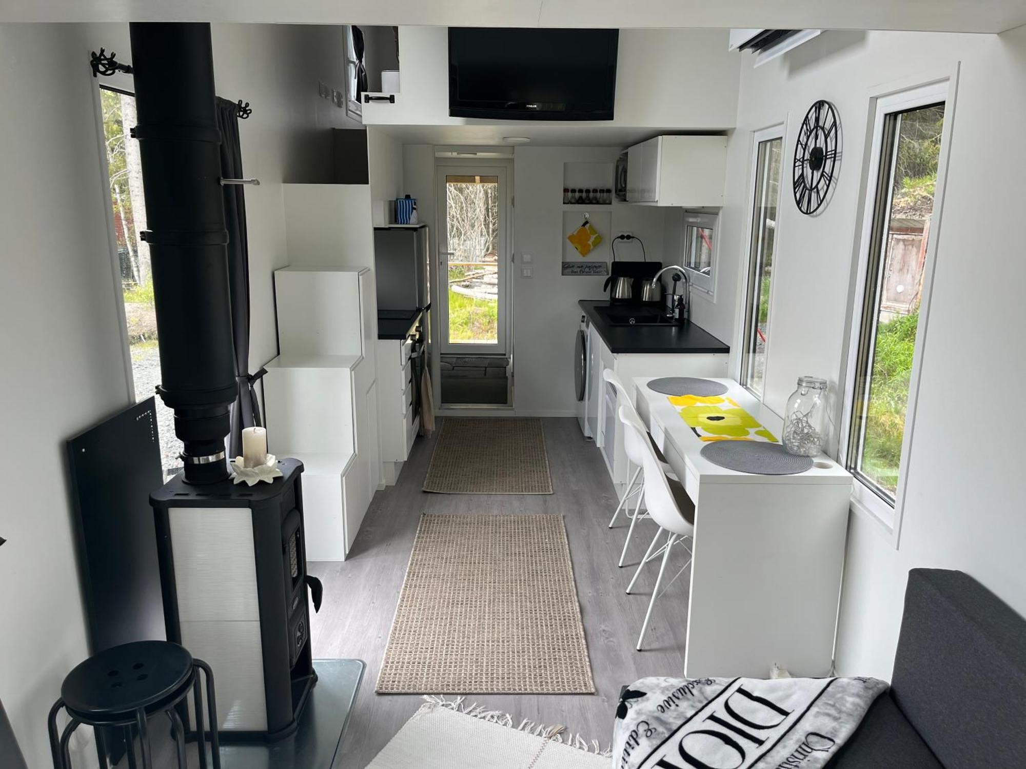 Luxus Tiny House Saagala Villa Tornio Buitenkant foto